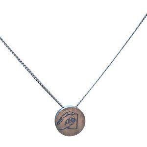 Turn Down for What Dual Sided Copper Tone Pendant Necklace Fashion Jewelry Women